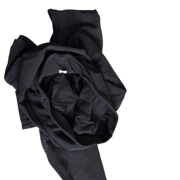 Lululemon The Lab Black Mesh Back‎ Detail Leggings Pants Women’s Size 4 - Picture 6 of 9